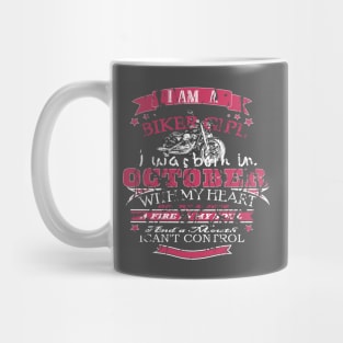 biker girl Mug